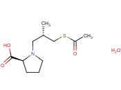 N-[3-(乙酰巯基)-(2S)-甲基丙酰基]-L-<span class='lighter'>脯氨酸</span>