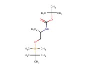 (S)-1-(<span class='lighter'>叔</span>丁基<span class='lighter'>二</span>甲基硅氧基)丙-2-基氨基甲酸<span class='lighter'>叔</span><span class='lighter'>丁</span><span class='lighter'>酯</span>