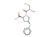 [1(R*),2alpha,4alpha]-1-[3-巯基-2-甲基-1-氧代丙基]-4-(苯硫基)-L-<span class='lighter'>脯氨酸</span>
