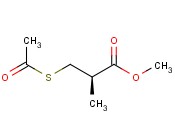 (R)-(+)-3-(硫代<span class='lighter'>乙酰</span>)-2-甲基丙酸<span class='lighter'>甲</span><span class='lighter'>酯</span>