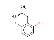 2-((2S)-2-AMINOPROPYL)-3-<span class='lighter'>BROMOPHENOL</span>
