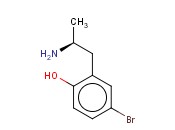 2-((2S)-2-AMINOPROPYL)-4-<span class='lighter'>BROMOPHENOL</span>