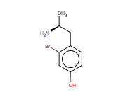 4-((2S)-2-AMINOPROPYL)-3-<span class='lighter'>BROMOPHENOL</span>