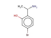2-((1S)-1-AMINOETHYL)-5-<span class='lighter'>BROMOPHENOL</span>
