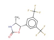 (4R,5S)-5-[3,5-<span class='lighter'>BIS</span>(TRIFLUOROMETHYL)PHENYL]-4-METHYL-<span class='lighter'>1,3</span>-OXAZOLIDIN-2-ONE