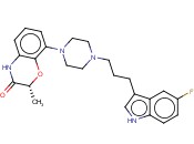 (2R)-8-[4-[3-(5-氟-1H-吲哚-3-基)<span class='lighter'>丙基</span>]-1-哌嗪基]-2-甲基-2H-1,4-苯并恶嗪-3(4H)-<span class='lighter'>酮</span>