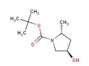 (2R,4R)-4-羟基-2-甲基<span class='lighter'>吡咯烷</span>-1-甲酸叔丁酯