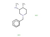 (3R,4R)-N,4-Dimethyl-1-(phenylmethyl)-<span class='lighter'>3-piperidinamine</span> hydrochloride