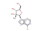 6-<span class='lighter'>氯</span>-9-(2-C-甲基-beta-D-呋喃核糖基)-9H-<span class='lighter'>嘌呤</span>