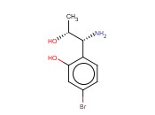 2-((1R,2R)-1-AMINO-2-HYDROXYPROPYL)-5-<span class='lighter'>BROMOPHENOL</span>