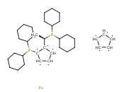 (R)-1-[(S)-2-( 二环<span class='lighter'>己基</span>膦<span class='lighter'>基</span>)二茂铁<span class='lighter'>基</span>]乙基二环<span class='lighter'>己基</span>膦