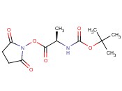<span class='lighter'>叔</span><span class='lighter'>丁</span>氧羰基-L-丙氨酸 N-<span class='lighter'>丁</span><span class='lighter'>二</span>酰亚胺<span class='lighter'>酯</span>