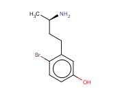 3-((3R)-3-AMINOBUTYL)-4-<span class='lighter'>BROMOPHENOL</span>