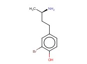 4-((3R)-3-AMINOBUTYL)-2-<span class='lighter'>BROMOPHENOL</span>