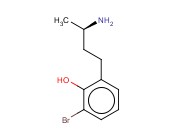 2-((3R)-3-AMINOBUTYL)-6-<span class='lighter'>BROMOPHENOL</span>