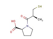 1-((2S)-2-甲基-3-巯基-1-氧代丙基)-L-<span class='lighter'>脯氨酸</span>