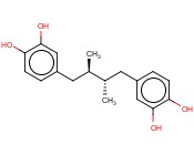 4-[4-(3,4-<span class='lighter'>二</span>羟基苯基)-2,3-<span class='lighter'>二</span>甲基丁基]苯-1,2-<span class='lighter'>二</span>醇