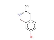 4-((2R)-2-AMINOPROPYL)-3-<span class='lighter'>BROMOPHENOL</span>