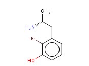 3-((2R)-2-AMINOPROPYL)-2-<span class='lighter'>BROMOPHENOL</span>
