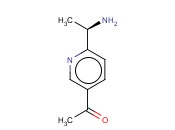 6-((1R)-1-AMINOETHYL)-<span class='lighter'>3-ACETYLPYRIDINE</span>