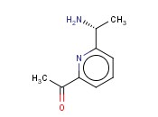 6-((1R)-1-AMINOETHYL)-2-<span class='lighter'>ACETYLPYRIDINE</span>