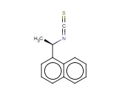 (R)-(-)-1-(1-萘基)<span class='lighter'>异</span><span class='lighter'>硫</span><span class='lighter'>氰酸</span>乙<span class='lighter'>酯</span>