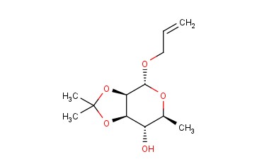 烯<span class='lighter'>丙基</span> 2,3-O-<span class='lighter'>异</span>亚<span class='lighter'>丙基</span>-alpha-L-吡喃鼠李糖苷