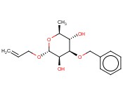 <span class='lighter'>烯</span><span class='lighter'>丙基</span> 3-O-苄基-alpha-L-吡喃鼠李糖苷