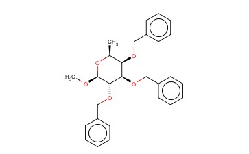 METHYL <span class='lighter'>2,3,4-TRI-O-BENZYL-BETA-L-FUCOPYRANOSIDE</span>