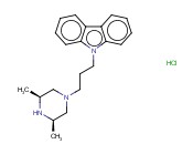 9-[3-(顺-3,5-<span class='lighter'>二</span>甲基-1-<span class='lighter'>哌嗪</span>基)丙基]咔唑<span class='lighter'>盐酸盐</span>