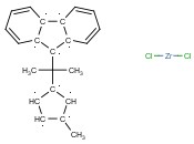 异丙亚基(3-甲基环戊二烯)(9-<span class='lighter'>芴</span>基)二氯化锆