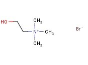 2-羟<span class='lighter'>乙基</span><span class='lighter'>三</span>甲基<span class='lighter'>溴</span><span class='lighter'>化</span><span class='lighter'>铵</span>
