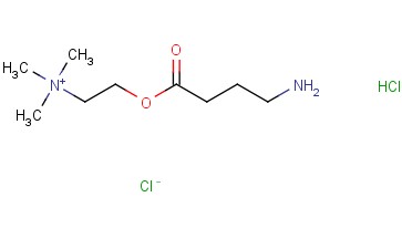 <span class='lighter'>CHOLINE</span> <span class='lighter'>CHLORIDE</span> <span class='lighter'>4-AMINOBUTYRATE</span> <span class='lighter'>HYDROCHLORIDE</span>