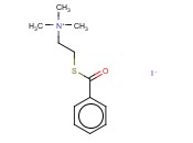 碘化<span class='lighter'>苯</span><span class='lighter'>甲</span><span class='lighter'>酰</span>硫代胆碱