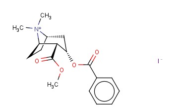 1-ALPHA-H,5-ALPHA-H-TROPANIUM, 2-BETA-CARBOXY-3-BETA-HYDROXY-8-METHYL-, IODIDE, METHYL ESTER, BENZOATE