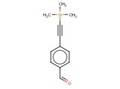 4-三甲基硅乙炔<span class='lighter'>基</span><span class='lighter'>苯</span><span class='lighter'>甲醛</span>