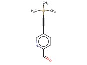 <span class='lighter'>2-PYRIDINECARBOXALDEHYDE</span>, 5-[2-(TRIMETHYLSILYL)ETHYNYL]-