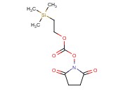 N-[2-(<span class='lighter'>三</span>甲基硅<span class='lighter'>基</span>)<span class='lighter'>乙</span><span class='lighter'>氧</span>羰氧基]琥珀<span class='lighter'>酰</span>亚胺