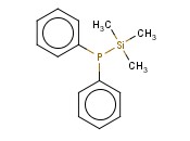 二<span class='lighter'>苯基</span>(<span class='lighter'>三</span>甲基<span class='lighter'>甲</span>硅烷基)<span class='lighter'>膦</span>