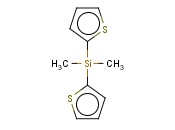 二甲基二(2-<span class='lighter'>噻吩</span><span class='lighter'>基</span>)硅烷