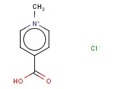 <span class='lighter'>4-CARBOXY-1-METHYLPYRIDIN-1-IUM</span> <span class='lighter'>CHLORIDE</span>