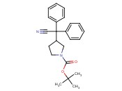 2,2-<span class='lighter'>DIPHENYL</span>-2-(1-BOC-3-PYRROLIDINYL)ACETONITRILE