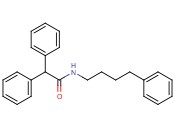 2,2-<span class='lighter'>DIPHENYL</span>-N-(4-PHENYLBUTYL)ACETAMIDE