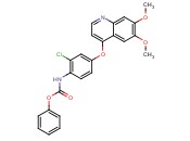 Phenyl(2-<span class='lighter'>chloro</span>-4-((6,7-dimethoxyquinolin-4-<span class='lighter'>yl</span>)oxy)phenyl)carbamate