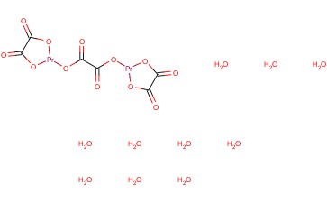 <span class='lighter'>三</span>草酸根合二镨n<span class='lighter'>水</span>
