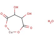 酒石<span class='lighter'>酸</span>铜(II)一<span class='lighter'>水</span>