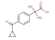 4-(Cyclopropylcarbonyl)-alpha,alpha-dimethylphenyl acetic acid