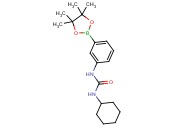 1-cyclohexyl-3-(3-(4,4,5,5-tetramethyl-1,3,2-dioxaborolan-2-yl)phenyl)urea