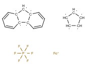 环戊二烯基(<span class='lighter'>芴</span>)铁(II)六氟磷酸