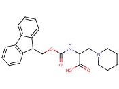 1-Piperidinepropanoic acid, α-[[(9H-fluoren-9-ylmethoxy)carbonyl]amino]-